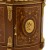 Συλλεκτικό Μπαγιού Μαρκετερί με εντυπωσιακές χρυσές μπρούτζινες λεπτομέρειες και μάρμαρο ΜΚ-1221-cabinet ΜΚ-1221 