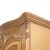 Επιβλητική-Κλασική Τρίφυλλη Ντουλάπα Λουί Κένζ καρυδί ανοιχτό απο μασίφ καρυδιάς με λάκα λευκή και πατίνα μπέζ ΜΚ-1224-WARDROBE ΜΚ-1224 