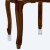 Πολυθρόνα Λουί Κένζ Κλασική με μπέζ αδιάβροχο βελούδο απο μασίφ ξύλο καρυδιάς και λούστρο ΜΚ-6501-armchair ΜΚ-6501 