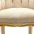 Πολυθρόνα Λουί Κένζ Κλασική με μπέζ αδιάβροχο βελούδο απο μασίφ ξύλο καρυδιάς και λάκα με χρυσό ΜΚ-6507-armchair ΜΚ-6507 
