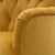 Κλασική Καρέκλοπολυθρόνα Λουί Κένζ καπιτονέ με ύφασμα βελούδο αδιάβροχο κίτρινο και μασίφ καρυδιά με λούστρο ΜΚ-6506-armchair ΜΚ-6506 