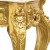 Κονσόλα Κλασική σε Γαλλικό στύλ Λουί Κένζ με φύλλο χρυσού, καθρέφτη και μάρμαρο ΜΚ-7203-CONSOLE & MIRROR ΜΚ-7203 