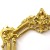 Κονσόλα Κλασική σε Γαλλικό στύλ Λουί Κένζ με φύλλο χρυσού, καθρέφτη και μάρμαρο ΜΚ-7203-CONSOLE & MIRROR ΜΚ-7203 