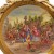 Κάδρο Λουδοβίκου 15ου από μπρούτζο και πορσελάνη με ζωγραφική ΜΚ-13274-plate ΜΚ-13274 