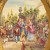 Μπρούτζινο κάδρο Λουδοβίκου 15ου με πορσελάνη και ζωγραφική ΜΚ-13280-PLATE ΜΚ-13280 
