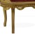 Καναπεδάκι Μπαρόκ με φύλλο χρυσού και πατίνα με ύφασμα βελούδο-αδιάβροχο σε μπορντό χρώμα ΜΚ-8624-ΜΚ-8624 