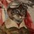 Μαξιλάρι διακοσμητικό Γάτου ντυμένος με στολή Αμερικάνου αεροπόρου, τετράγωνο απο στόφα Ισπανίας 45χ45 ΜΚ-013-pillow 45χ45 ΜΚ-013 