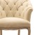 Πολυθρόνα Λουί Κένζ Κλασική με off-white δερματίνη υψηλής ποιότητας απο μασίφ ξύλο καρυδιάς σε χρώμα white - wash ΜΚ-6531-armchair MK-6531 