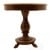 Τραπέζι ροτόντα Κλασικό -σκαλιστό με μάρμαρο στην επιφάνεια και λούστρο σε καρυδί χρώμα ΜΚ-3534-table ΜΚ-3534 