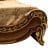 Κλασικό Κρεβάτι Μπαρόκ καπιτονέ με λούστρο και φύλλο χρυσού και ύφασμα βελούδο υψηλής ποιότητας σε χρώμα σάπιο μήλο ΜΚ-11107-bed ΜΚ-11107 