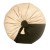 Μαξιλάρι διακοσμητικό στρογγυλό με φούντα δίχρωμο μπέζ-χακί απο βελούδο υψηλής ποιότητας 42 x 20 ΜΚ-040-PILLOW MK-040 