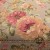 Σκαμπό με φλοράλ ύφασμα υψηλής ποιότητας σε γκρί χρώμα με πολύχρωμα λουλούδια απο μασίφ καρυδιά ΜΚ-8642-STOOL ΜΚ-8642 