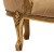 Ανάκλιντρο καπιτονέ Λουί κένζ με φύλλο χρυσού και αδιάβροχο-αλέκιαστο ύφασμα σε μπέζ χρώμα της άμμου ΜΚ-8641-daybed ΜΚ-8641 