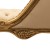 Ανάκλιντρο Λουί Κένζ με φύλλο χρυσού και μπέζ αλέκιαστο-αδιάβροχο ύφασμα ΜΚ-8656-daybed ΜΚ-8656 