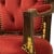Πολυθρόνα Μπαρόκ με φύλλο χρυσού και λούστρο απο μασίφ καρυδιά με αλέκιαστο-αδιάβροχο ύφασμα μπορντό υψηλής ποιότητας ΜΚ-6569-armchair ΜΚ-6569 