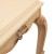 Εκπληκτική τραπεζαρία Μπαρόκ σε off-white χρώμα με λάκα και πατίνα ΜΚ-100159-Dinning room table ΜΚ-100159 