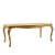 Εκπληκτική τραπεζαρία Μπαρόκ χρυσή με πατίνα ΜΚ-100160-dinning room table ΜΚ-100160 