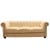 Καναπές τριθέσιος καπιτονέ σε χρώμα κρέμ με ύφασμα βελούδο υψηλής ποιότητας ΜΚ-8662-sofa MK-8662 