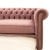 Καναπές-κρεβάτι καπιτονέ με ύφασμα αδιάβροχο αλέκιαστο σε χρώμα σάπιο μήλο ΜΚ- 8643-SOFA BED ΜΚ- 8643 