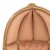 Εντυπωσιακός Βασιλικός Μπαρόκ Θρόνος καπιτονέ με φύλλο χρυσό με ρόζ και ύφασμα αλέκιαστο αδιάβροχο σε σάπιο μήλο ΜΚ-6572-THRONE ΜΚ-6572 