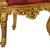 Μπαρόκ θρόνος με φύλλο χρυσού και μπορντό ύφασμα αλέκιαστο αδιάβροχο υψηλής ποιότητας ΜΚ-6573-throne ΜΚ-6573 