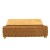 Ανάκλιντρο-Σκαμπό με αποθηκευτικό χώρο καπιτονέ σε στυλ Μπαρόκ με ύφασμα αλέκιαστο αδιάβροχο σε camel χρώμα ΜΚ-8653-DAYBED-STOOL ΜΚ-8653 