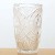Κρυστάλλινο Βάζο διαφανή με ανάγλυφα σχέδια MK-13287-vase MK-13287 