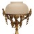 Εντυπωσιακό επιτραπέζιο φωτιστικό κλασικό με μπρούτζο και πορσελάνη σε μπέζ χρώμα ΜΚ-13298-table lamp ΜΚ-13298 