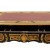 Γραφείο Μπουλ μαύρο με 3 συρτάρια, μπρούτζινες διακοσμήσεις και δέρμα μπορντό στην επιφάνεια ΜΚ-12131-Desk ΜΚ-12131 