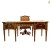 Κλασικό Σέτ Γραφέιο και πολυθρόνα γραφείου Λούπο σε καφέ χρώμα ΜΚ-12123-desk & armchair ΜΚ-12123 