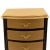 Συρταριέρα Λουί Κένζ ψηλή με φύλλο χρυσού και μαύρη λάκα με 7 συρτάρια ΜΚ-2183-Commode ΜΚ-2183 