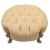 Σκαμπό Μπαρόκ με off-white ύφασμα αλέκιαστο-αδιάβροχο και φύλλο ασημιού ΜΚ-8668-stool ΜΚ-8668 