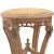 ΠλαΪνό τραπέζι Λουί Κένζ με λάκα off-white ,πατίνα στα σκαλίσματα και μάρμαρο στην επφάνεια μπέζ ΜΚ-3551-table ΜΚ-3551 