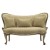 ΔΙθέσιος καναπές Λουί Κένζ με φύλλο ασημιού και πρασινό-μπέζ αλέκιαστο-αδιάβροχο ύφασμα ΜΚ-8674-sofa ΜΚ-8674 