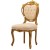 Καρέκλα τραπεζαρίας με φύλλο χρυσού και Off-white ύφασμα αλέκιαστο αδιάβροχο ΜΚ-5193-chair ΜΚ-5193 