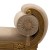Ανάκλιντρο σε στύλ Μπαρόκ με φύλλο χρυσού και ύφασμα μπέζ αλέκιαστο αδιάβροχο υψηλής ποιότητας ΜΚ-8698-daybed ΜΚ-8698 