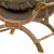 Ανάκλιντρο σε στύλ Μπαρόκ με φύλλο χρυσού και σατέν σμαραγδί ύφασμα με ανάγλυφα σχέδια ΜΚ-8720-daybed ΜΚ-8720 