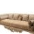 Καναπές κλασικός σε Μπαρόκ στύλ με φύλλο ασημιού-λάκα και σατέν ύφασμα σε μέντα μέ ανάγλυφα σχέδια ΜΚ-8722-Sofa ΜΚ-8722 