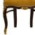Μπαρόκ καρεκλο-πολυθρόνα με λούστρο και αλέκιαστο - αδιάβροχο ύφασμα σε μουσταρδί χρώμα ΜΚ-6625-armchair ΜΚ-6625 