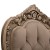 Καρεκλο-πολυθρόνα Μπαρόκ με φύλλο ασημιού και αλέκιαστο - αδιάβροχο ύφασμα σε γκρί χρώμα ΜΚ-6631-armchair ΜΚ-6631 