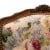 Πολυθρόνα κλασική Λουί Σέζ με λούστρο και φλοράλ ύφασμα υψηλής ποιότητας με χρωματιστά άνθη ΜΚ-6637-Armchair ΜΚ-6637 