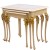 Εντυπωσιακό τραπέζι ζυγόν Μπαρόκ με φύλλο χρυσού και λάκα μπέζ ΜΚ-3562-table ΜΚ-3562 