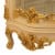 Βιτρίνα Μπαρόκ Κλασική μπέζ με φύλλο χρυσού ΜΚ-4163-showcase ΜΚ-4163 