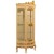 Βιτρίνα Μπαρόκ Κλασική με λάκα off-white και φύλλο χρυσού ΜΚ-4165-showcase ΜΚ-4165 