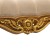 Ανάκλιντρο Μπαρόκ σκαλιστό με φύλλο χρυσού και off-white αλέκιαστο αδιάβροχο ύφασμα ΜΚ-8735-daybed ΜΚ-8735 