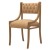Καρέκλα Λουί Σέζ με φύλο χρυσού με ύφασμα δερματίνη σε μπέζ χρώμα υψηλής ποιότητας ΜΚ-5203-CHAIR ΜΚ-5203 