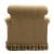 Πολυθρόνα καπιτονέ απο μασίφ καρυδιά και αλέκιαστο αδιάβροχο ύφασμα σε φυστικί χρώμα ΜΚ-6642-ARMCHAIR ΜΚ-6642 