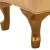 Σκαμπό-Υποπόδιο Λουί Κένζ με φύλλο χρυσού και off-white ύφασμα αλέκιαστο αδιάβροχο βελούδο ΜΚ-8741-STOOL ΜΚ-8741 