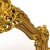 Κονσόλα με καθρέφτη σε Μπαρόκ στύλ με φύλλο χρυσού και μάρμαρο ΜΚ-7224-CONSOLE & MIRROR ΜΚ-7224 