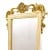 Σέτ Κονσόλα με Καθρέφτη με λάκα κρέμ, φύλλο χρυσού και μάρμαρο ΜΚ-7225-CONSOLE & MIRROR ΜΚ-7225 